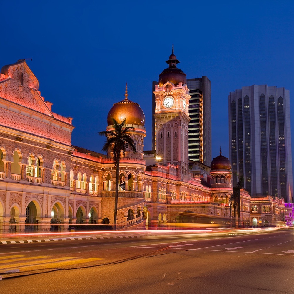 A heritage building used as a local attraction tie-in for an event